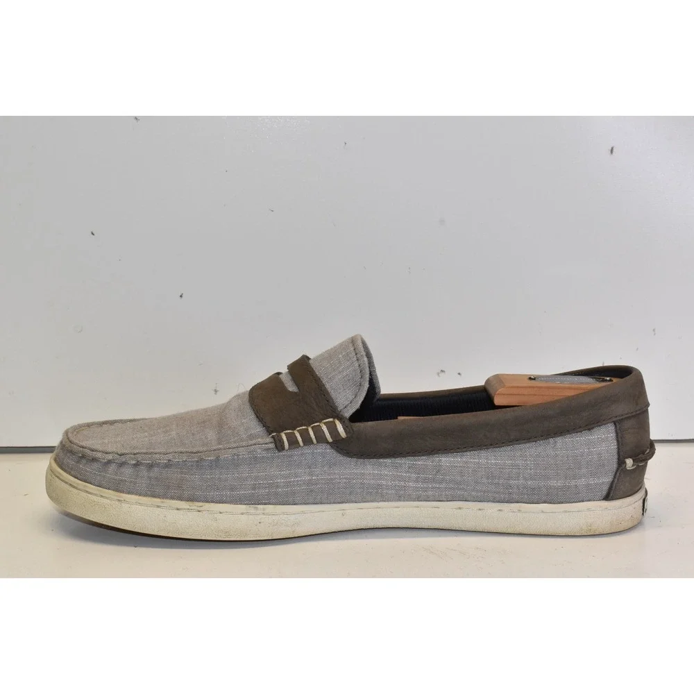Cole Haan 1928 Nantucket Slip on Loafers Gray Mens Size 10.5 Casual Shoes C30496
